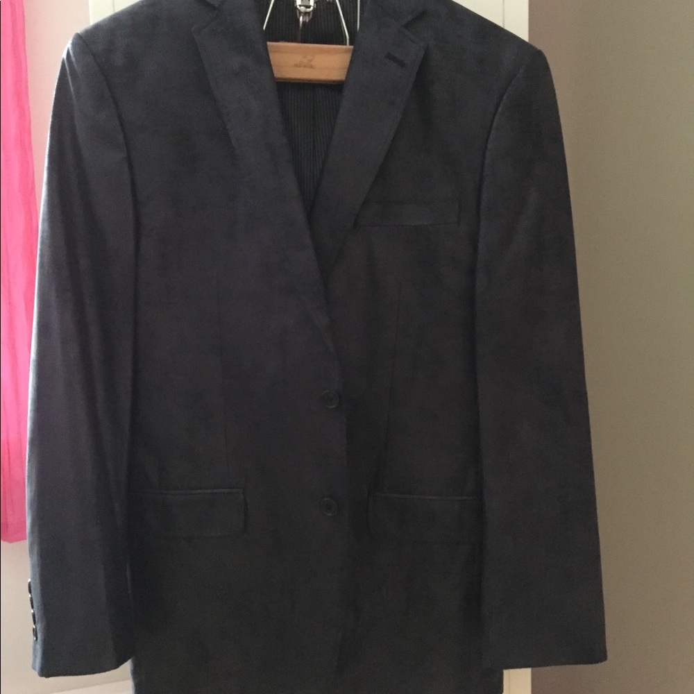 Calvin Klein Vegan  Leather Sport Coat